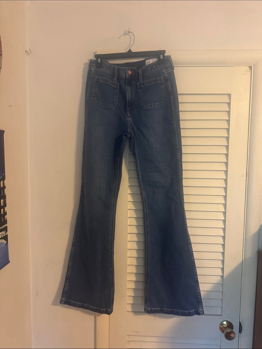 Gap Classic Women's Blue 70's Flare Jeans 8Tall